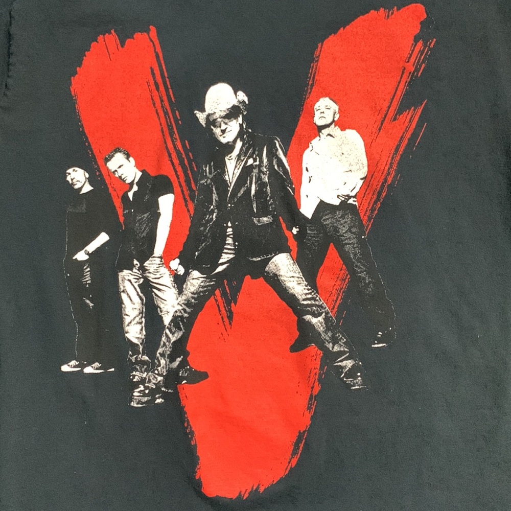 U2 Vertigo band t shirt 2005